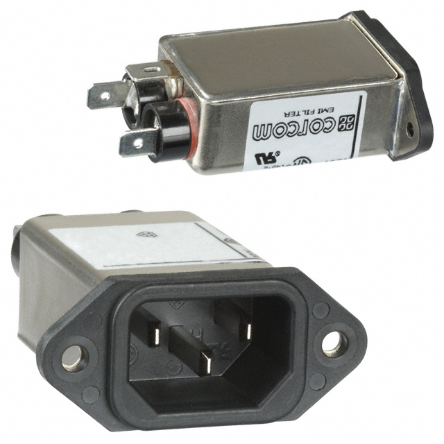 6609016-9 TE Connectivity Corcom Filters  Moduli di ingresso alimentazione (PEM)